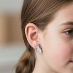 Load image into Gallery viewer, Tuanz 925 Sterling Silver Stud Earrings