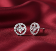 Butterfly 925 Sterling Silver Stud Earrings