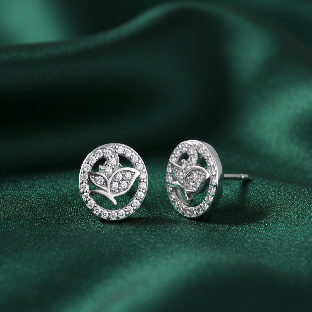 Drop Ultra Polish 925 Sterling Silver Stud Earrings