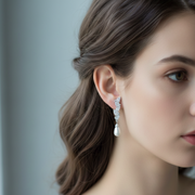 925 Silver and Pearls Earrings