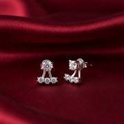 Enchanting Jacket 925 Silver Earring
