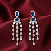Nightingale Chandeliers 925 Silver Earrings