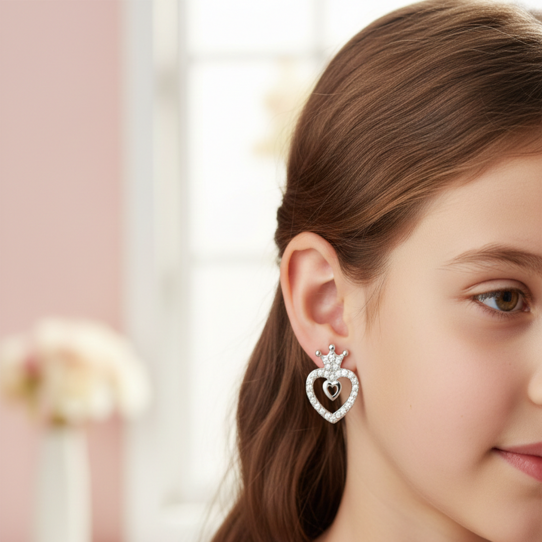 Princess of my Heart 925 Silver Earring