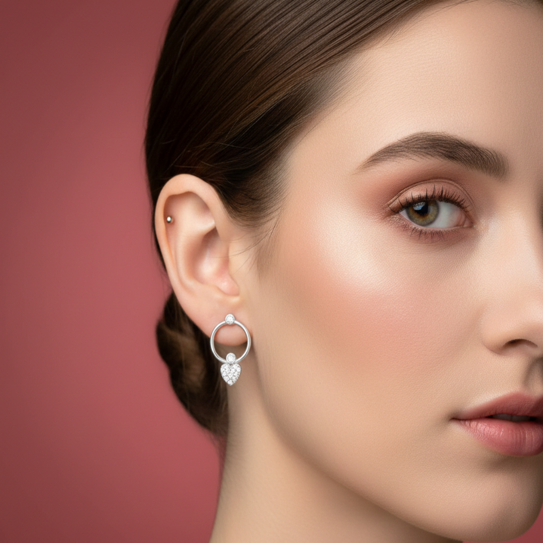 Flava 925 Silver Earrings