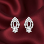 Load image into Gallery viewer, Pratibha Solitaire 925 Silver Earrings