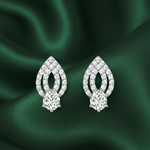 Load image into Gallery viewer, Pratibha Solitaire 925 Silver Earrings