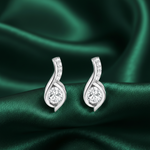 Load image into Gallery viewer, UNO Solitaire 925 Silver Earrings