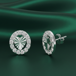 Load image into Gallery viewer, Twinkle Heart 925 Sterling Silver Stud Earrings