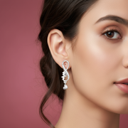 Infinite Music Love 925 Silver Earrings