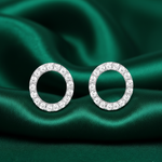 Load image into Gallery viewer, Circle of Life 925 Silver Earrings