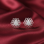 Load image into Gallery viewer, Mandala 925 Silver Earrings