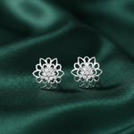 Load image into Gallery viewer, Mandala 925 Silver Earrings