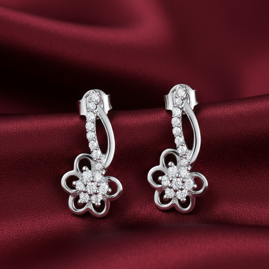 Marigold Studs 925 Silver Earrings