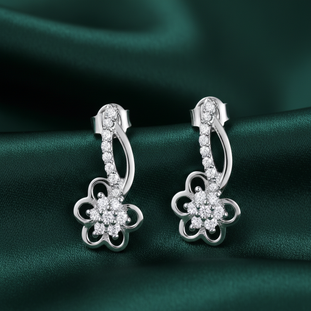 Marigold Studs 925 Silver Earrings