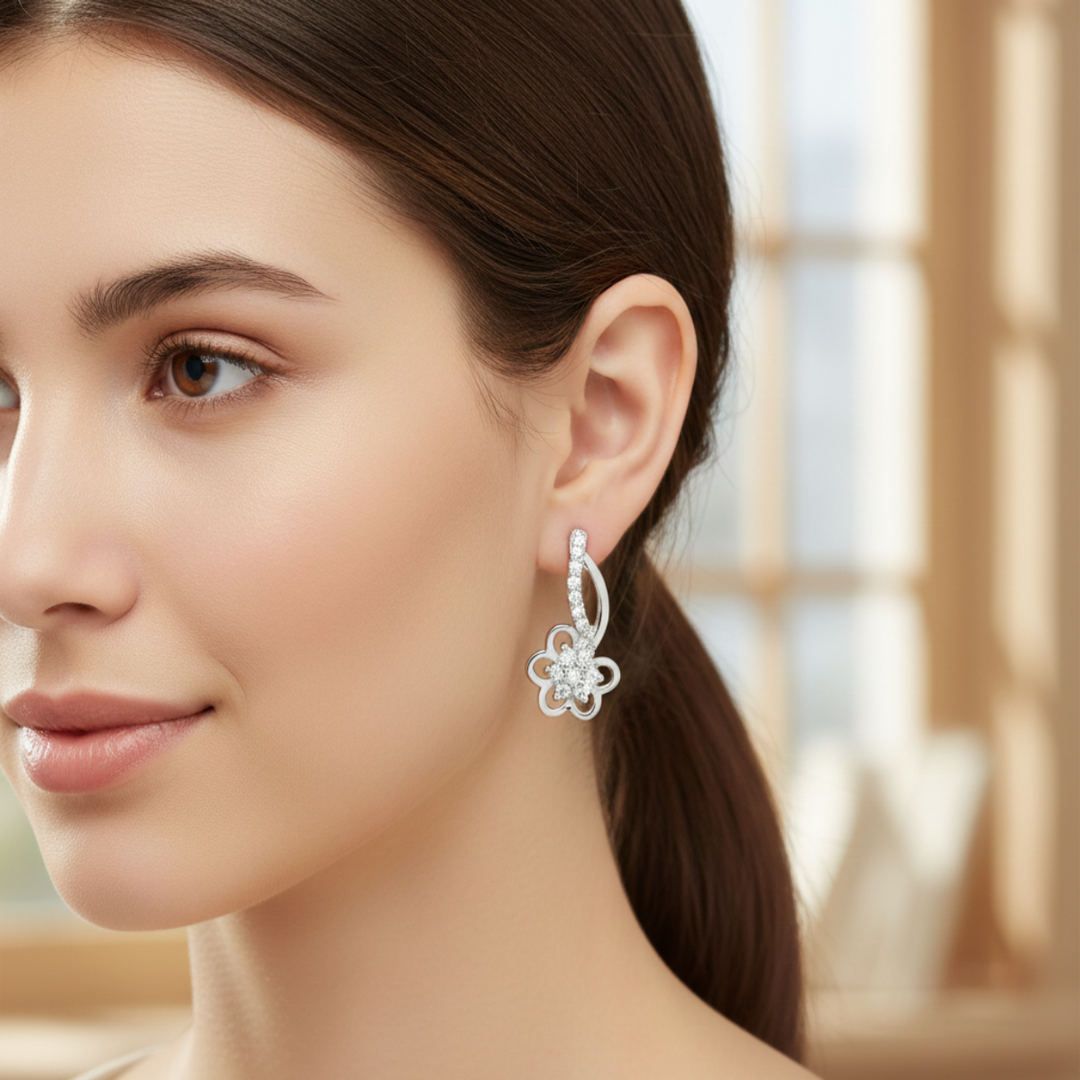 Marigold Studs 925 Silver Earrings