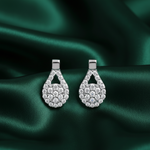 Load image into Gallery viewer, Margaret Flower 925 Silver Earrings