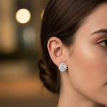 Load image into Gallery viewer, Solitaire Nakshatram  925 Silver Stud Earrings