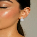 Load image into Gallery viewer, Yuva 925 Pure Sterling Silver Rhodium-Plated Dangler Earrings
