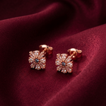 Load image into Gallery viewer, Premium 925 Sterling Silver Floral Stud Earrings for Women