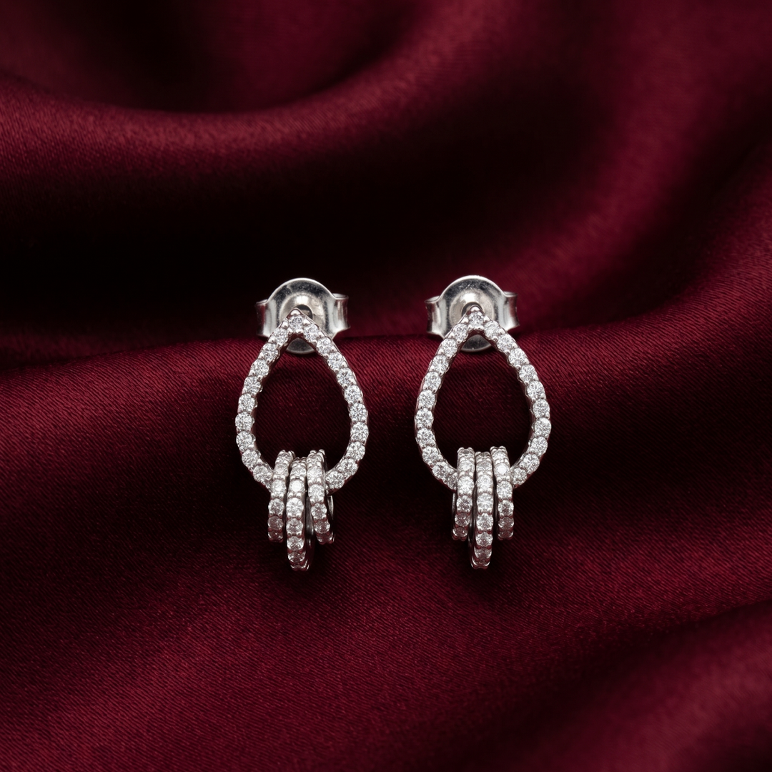 Stylish 925 Sterling Silver Earrings for Women