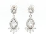 Load image into Gallery viewer, Elegant 925 Sterling Silver Sparkling Dimiond Earrings