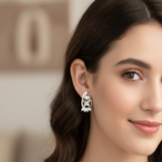 Load image into Gallery viewer, Yuva 925 Sterling Silver Stud Earrings