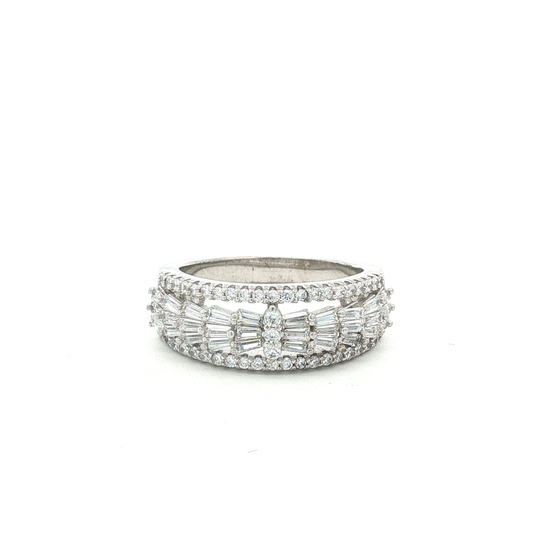 Premium 925 Sterling Silver Full Eternity Ring