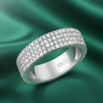 Load image into Gallery viewer, Sparkling Eternity Yuva  925 Sterling Silver Ring