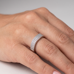 Load image into Gallery viewer, Sparkling Eternity Shimmer  925 Sterling Silver Ring