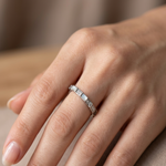 Load image into Gallery viewer, Classic 925 Silver Full Eternity Ring