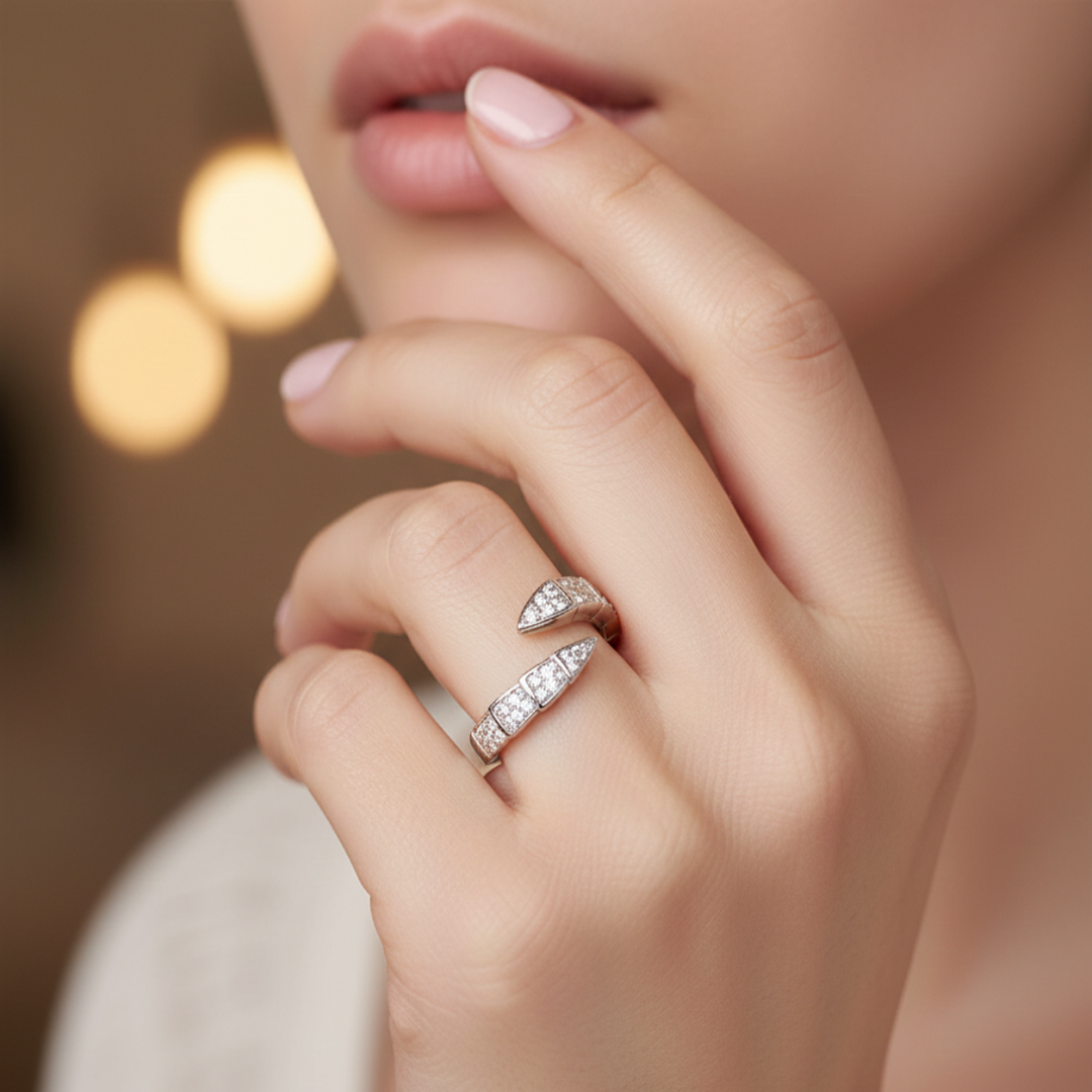 Charisma 925 Sterling Silver Adjustable Size Ring
