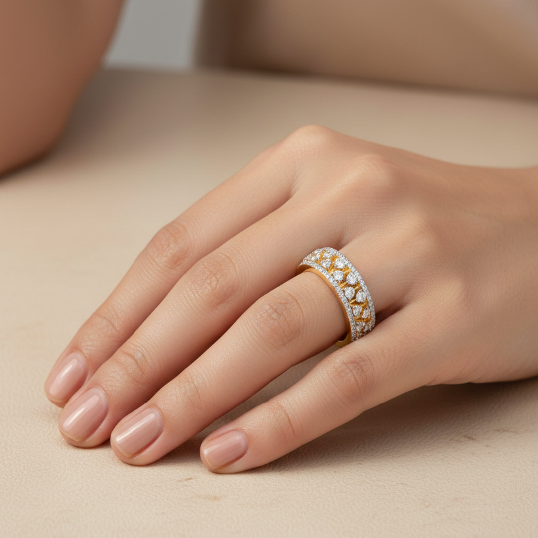 REENA eternity 925 Silver Ring
