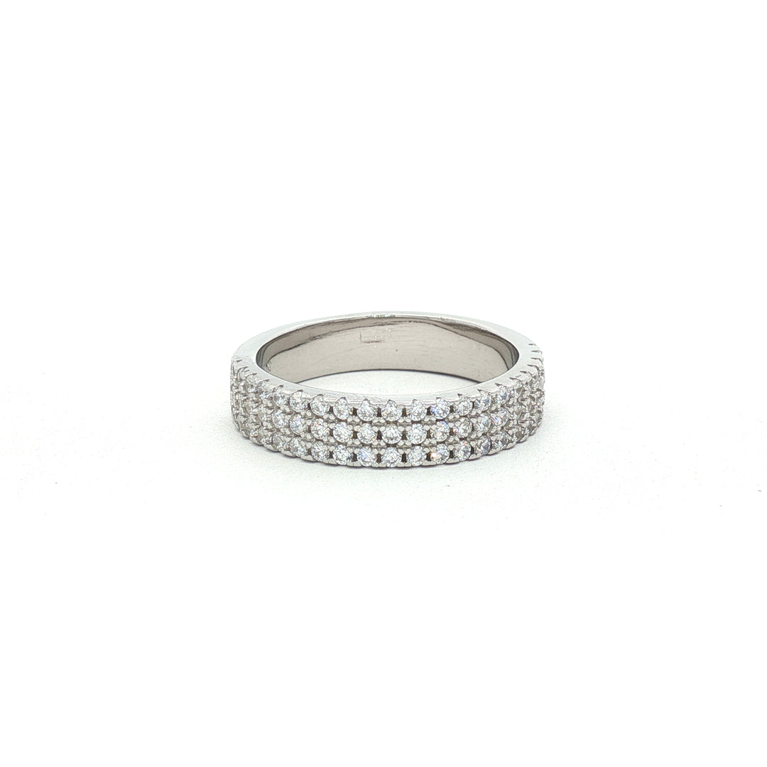 Premium 925 Sterling Silver Full Eternity Ring