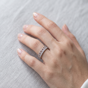 Premium 925 Sterling Silver Full Eternity Ring