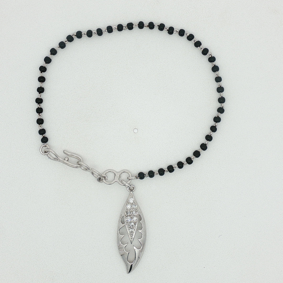 Designer 925 Sterling Silver Hand Mangalsutra For Women
