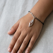 Designer 925 Sterling Silver Hand Mangalsutra For Women