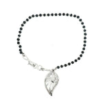 Load image into Gallery viewer, Designer 925 Sterling Silver Hand Mangalsutra For Women 7.2 Inch