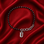 Load image into Gallery viewer, Designer 925 Sterling Silver U Shape Hand Mangalsutra For Women 7 Inch