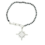 Load image into Gallery viewer, Designer 925 Sterling Silver Star Hand Mangalsutra For Women 7.5 Inch