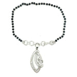 Load image into Gallery viewer, Designer 925 Sterling Silver Hand Mangalsutra For Women 8.5 Inch