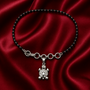 Designer 925 Sterling Silver Hand Mangalsutra For Women