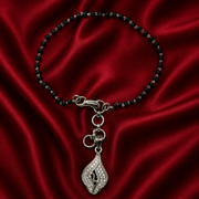 Designer 925 Sterling Silver Hand Mangalsutra For Women