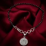 Load image into Gallery viewer, Designer 925 Sterling Silver Hand Mangalsutra For Women