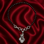 Designer 925 Sterling Silver Hand Mangalsutra For Women