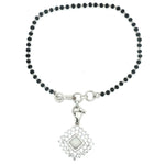 Load image into Gallery viewer, Elegance 925 Sterling Silver Hand Mangalsutra For Women 8.5 Inch