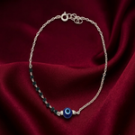 Load image into Gallery viewer, Designer 925 Sterling Silver Hand Mangalsutra For Women