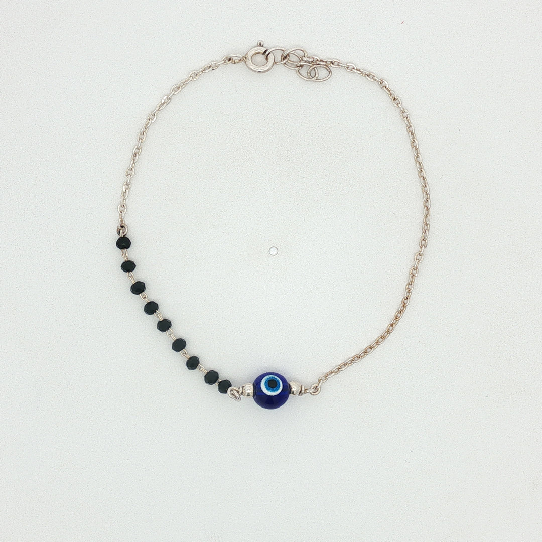 Designer 925 Sterling Silver Hand Mangalsutra For Women
