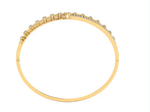 Load image into Gallery viewer, Orbit Solitaire Flexible 925 Sterling Silver Bracelet - Free Fit
