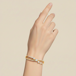 Load image into Gallery viewer, Orbit Nakshatram 925 Sterling Silver Bracelet - Size Adjustable