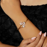 Load image into Gallery viewer, Nirvan 925 Sterling Silver Bracelet - Free Size
